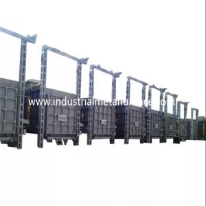 China 950 Degree Celcius Bogie Hearth Furnace Industrial Electric For Steel Parts wholesale