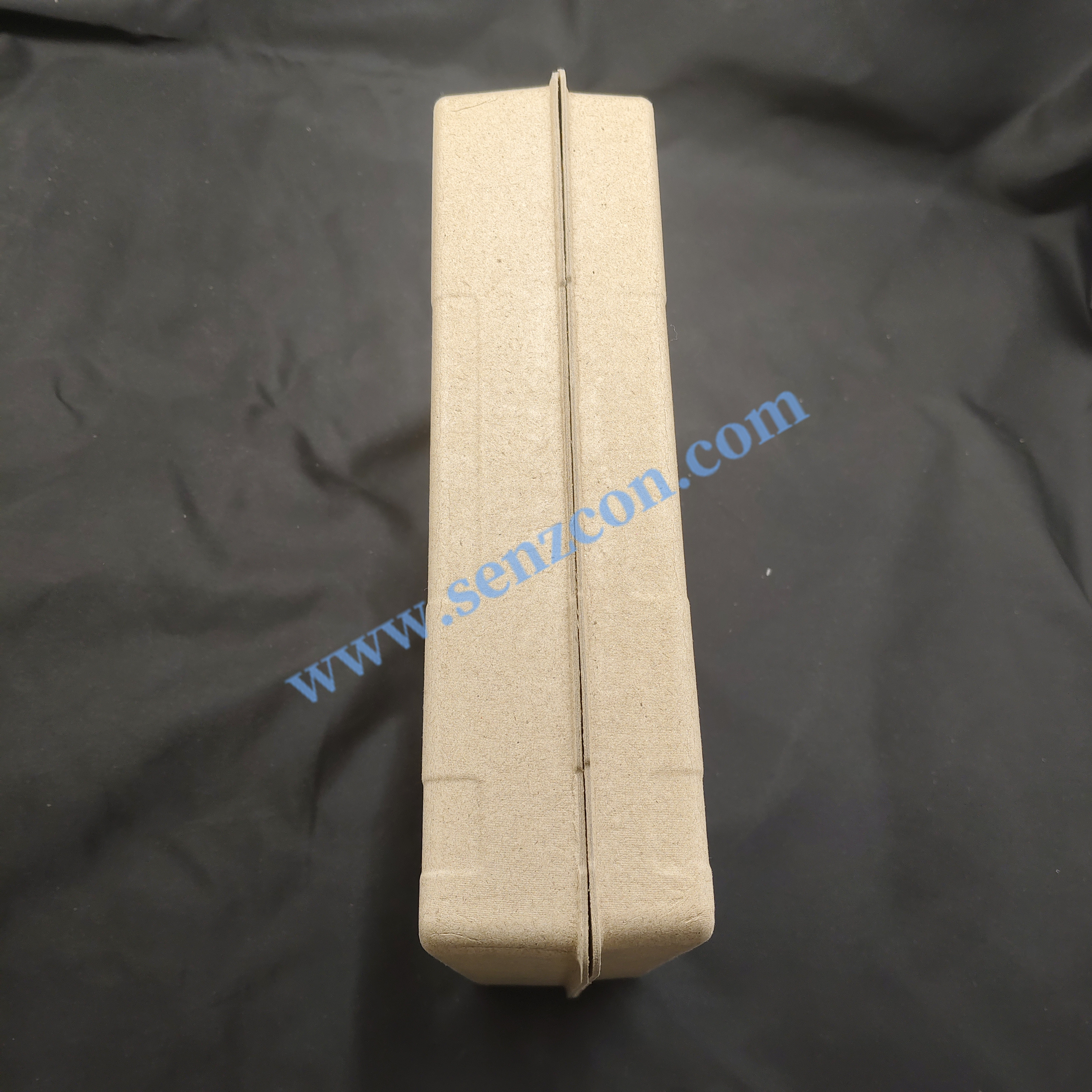 Customized pulp molded bases for daily chemical and household products, dry-pressed composite whole set of packaging with embossed LOGO. It is