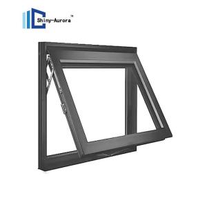 China Home Office Vertical Aluminium Swing Window Customized Size wholesale