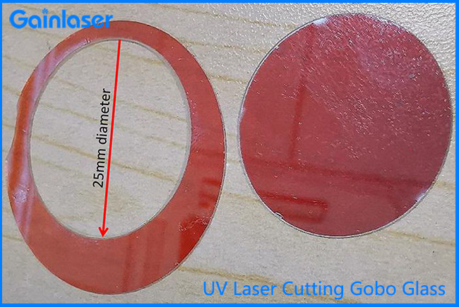Gobo Custom Logo 355nm 3W UV Laser Marking Machine