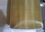 0.05mm-0.6mm Yellow Copper Wire Mesh For Filter Sift Film Oil Waste Dust