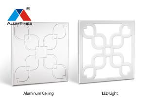 China Moisture Proof Clip In Ceiling , Aluminum Ceiling Panel Fireproof wholesale