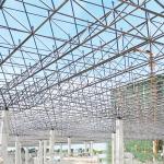50-70 Years Life Span Prefabricated Industrial Shed Galvanized Steel Frame