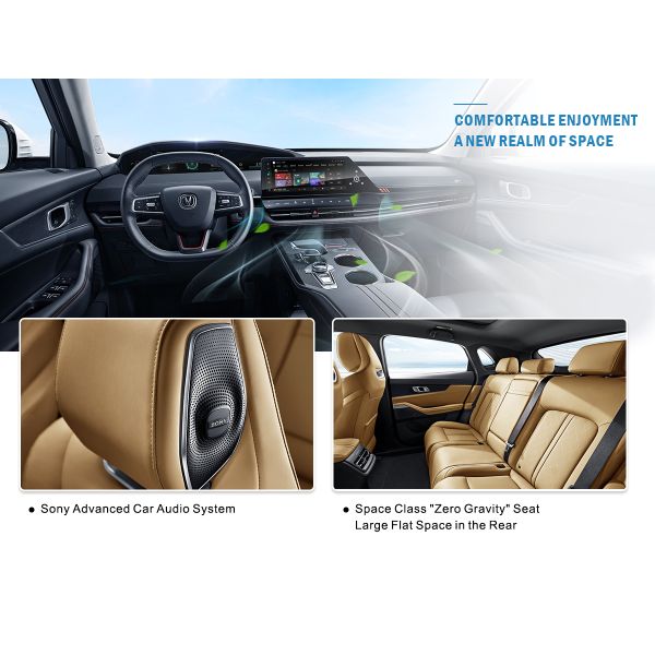 Chang An UNIK 2.0T 2024 EV The Perfect Solution for Your Business All Uni-k Electric Vehicle Pure Electric Car STOCK YES