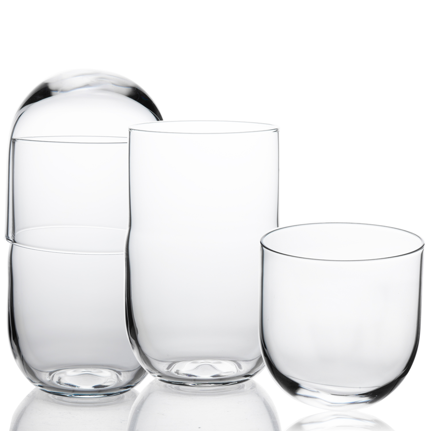 Wholesale High Quality Handblown Water Carafe Set for bar