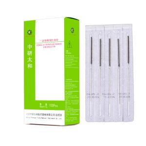 China Dialysis Stainless Steel Acupuncture Needles Disposable Sujok Acupuncture Needles wholesale