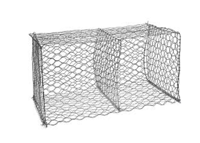 Heavy Zinc Coated Gabion Box With Tensile Strength 380-400MPa Packed On Pallet