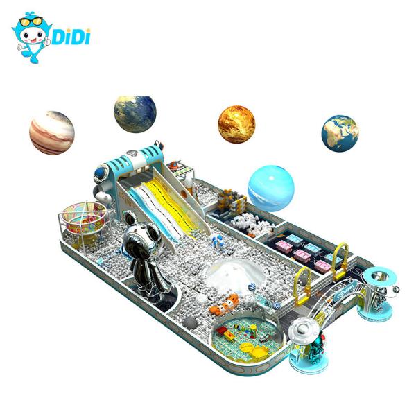 Customizable Space Themed Indoor Playground Environmentally Friendly Kids