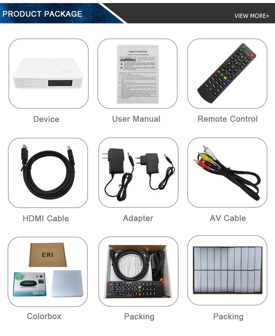 Time Shift HD HEVC Set Top Box Dvbc Internet Cable Tv Box