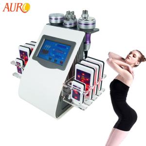 China 40KHz Laser Lipo Cavitation RF Machine Vacuum Slimming 6 In 1 300W wholesale