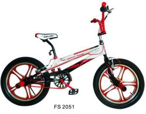 China Alloy V Brake Custom BMX Bikes One - Piece Magnesium Wheels wholesale