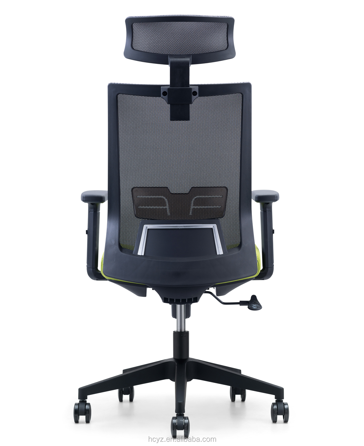 Adjustable Armrest and Headrest Office Mesh Chair for Modern High Back Ergonomic Design