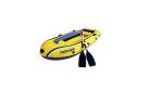 Yellow Beach Tripper PVC Inflatable Boat , Inflatable Rib Boats For Water Sport