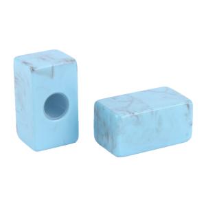 China Blue Luxury Marble Perfume Bottle Cap 70g Custom Logo wholesale