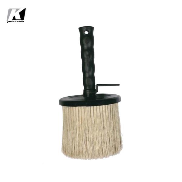 96mm Antiwear Big Round Paint Brush , Polyester Stippling Brush For Painting