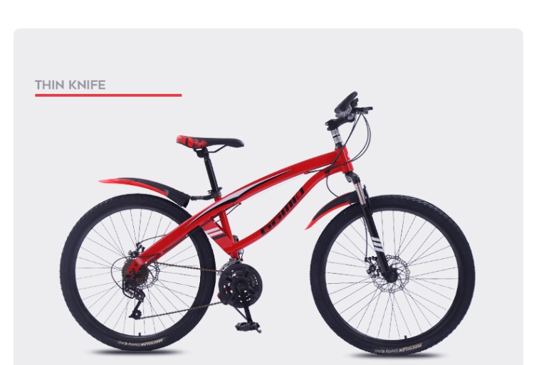 Ordinary Pedal Kids' Bike Carbon Steel Frame Children Mountain Bicycle Customized OEM for On-Road Occasion 20 24 26 inch