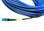 Single Mode Outdoor Fiber Patch Cord , MTP MPO Armored Fiber Optic Patch Cord