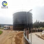 Dark Green GFS Bolted Steel Storage Tank Modular Design For Food Industry