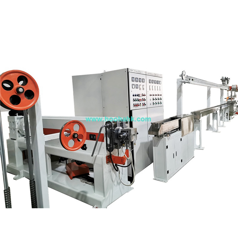 Global Building wire coating machine PVC Cable Extruder Machine copper wire extrusion machine