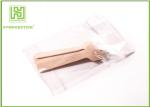 Restaurant Eco Friendly Cutlery Disposable Wooden Spoons 16cm With Logo