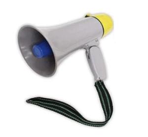 China School Portable Megaphone Speaker 1500mAh Battery Operated Megaphone wholesale