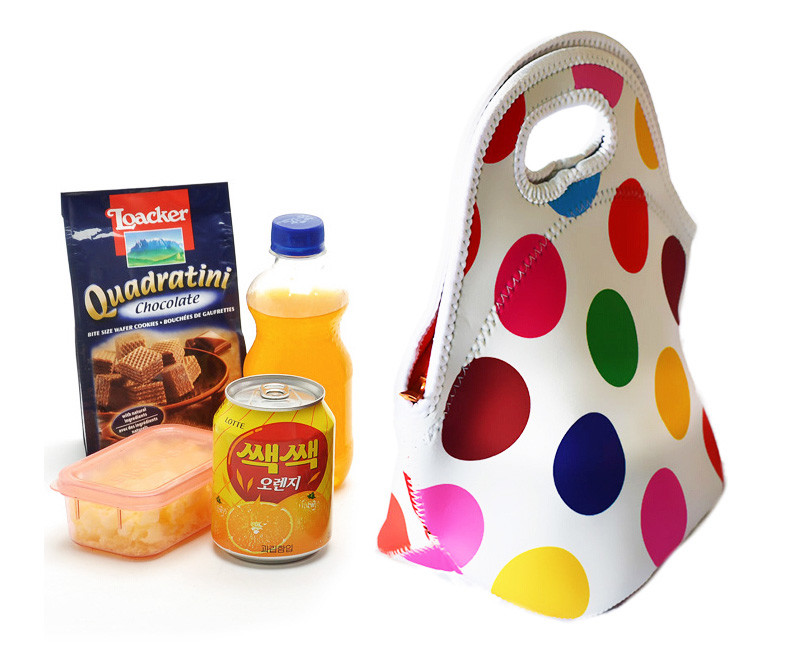 Waterproof Adult Sublimation Neoprene Lunch Bags
