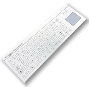 China 71 Keys IP67 Panel Mounted Keyboard Mini Industrial Membrane Keyboard F8-TP-B wholesale