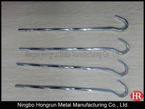 China 18cm steel twist tent pegs tent stakes tent nails wholesale