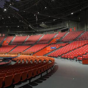 China PE HDPE Material Plastic Stadium Seating Fixed Fire Resistant wholesale