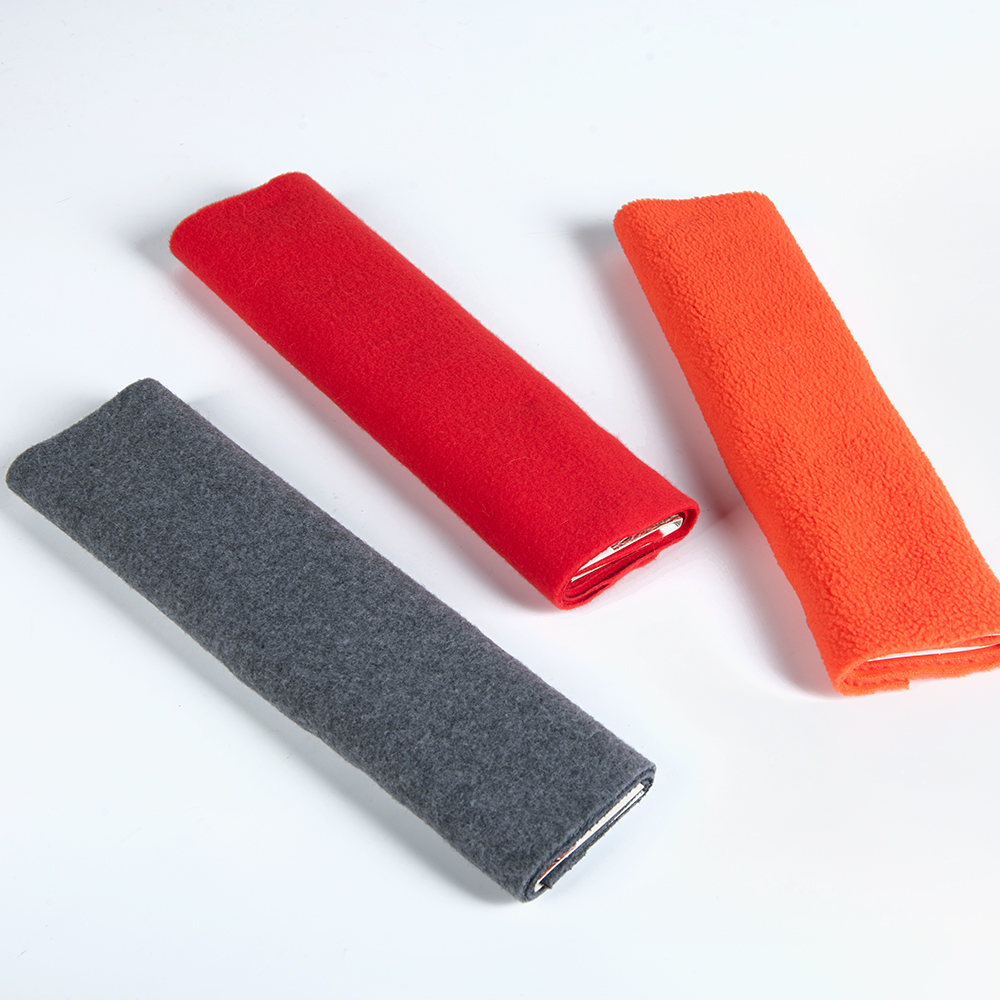 150d*144f Tricot Knitted Double Side Brushed Micro Fleece Polar Fleece Fabric For Jacket