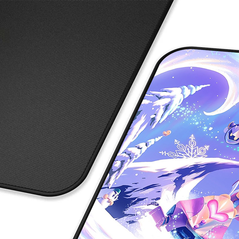 Professional Game Player Keyboard Pad Mouse Dye Sublimation Anti-Fray Stitched Edges