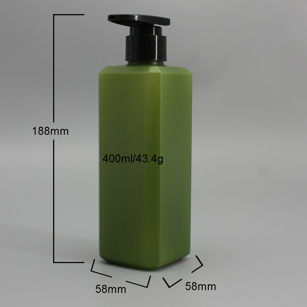 Dark Green 43.4g 400ml Airless Pump Bottles
