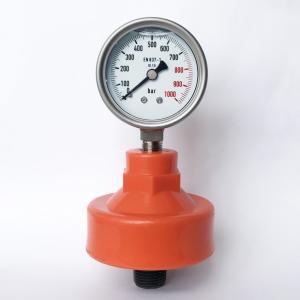 China PTFE EPDM 1000 Bar Pressure Gauge 50mm Hygienic Pressure Gauge wholesale