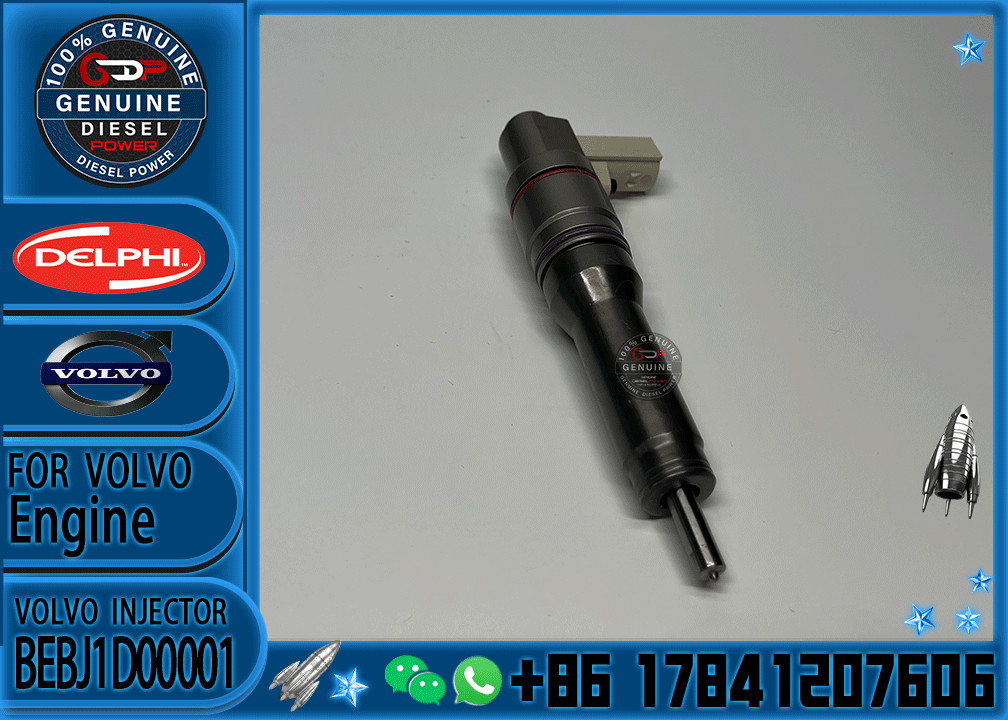 High quality Fuel Injector 1925657 BEBJ1D00001 2005596 Common rail injector for DAF MX13 EURO 6MY15