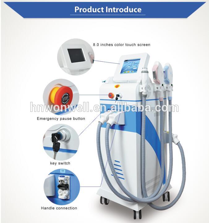 Super Quality Unique SHR IPL+Yag Laser+Fractional RF 4 in1 best beauty equipment