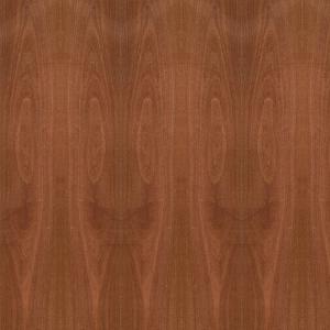 China Fancy Plywood Natural Sapele Wood Veneer Crown Grain 5 / 9 / 12 / 15 / 18 / 25 / 30mm wholesale