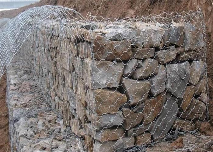 2x1x1m Woven Galfan Gabion Box And Gabion Basket