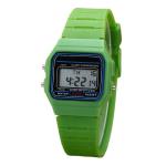 36mm OEM Purple Silicone Watch 24cm Quartz Japan Movt Womens Watch