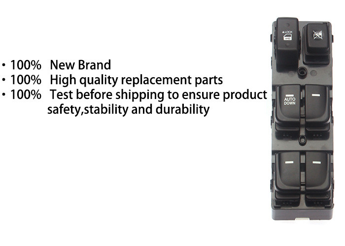Auto Power window Double row switch for Hyundai celesta Front Left with light 2008-2016 OE 93750-0Q010 M5,93570-0Q000