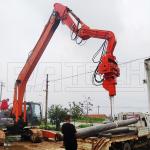 cE 790KN Excavator Pile Hammer For Pile Foundation