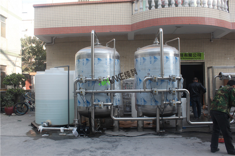15T Per Hour Stainless Steel Reverse Osmosis Machine For Drinking Water