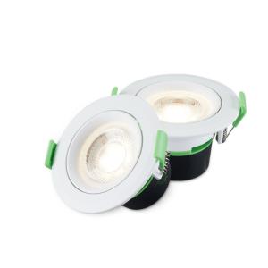 China No Flicker Mini Dimmable LED Downlights Waterproof Tiltable 5W 99Ra wholesale