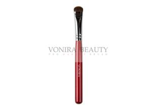 China Detail Oval Smudger Natural Hair Makeup Brushes Pony Hair Private logo wholesale