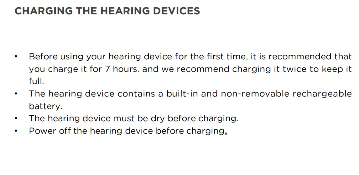 ITE CIC In The Ear Bluetooth Hearing Aids Assistance For The Elderly Red