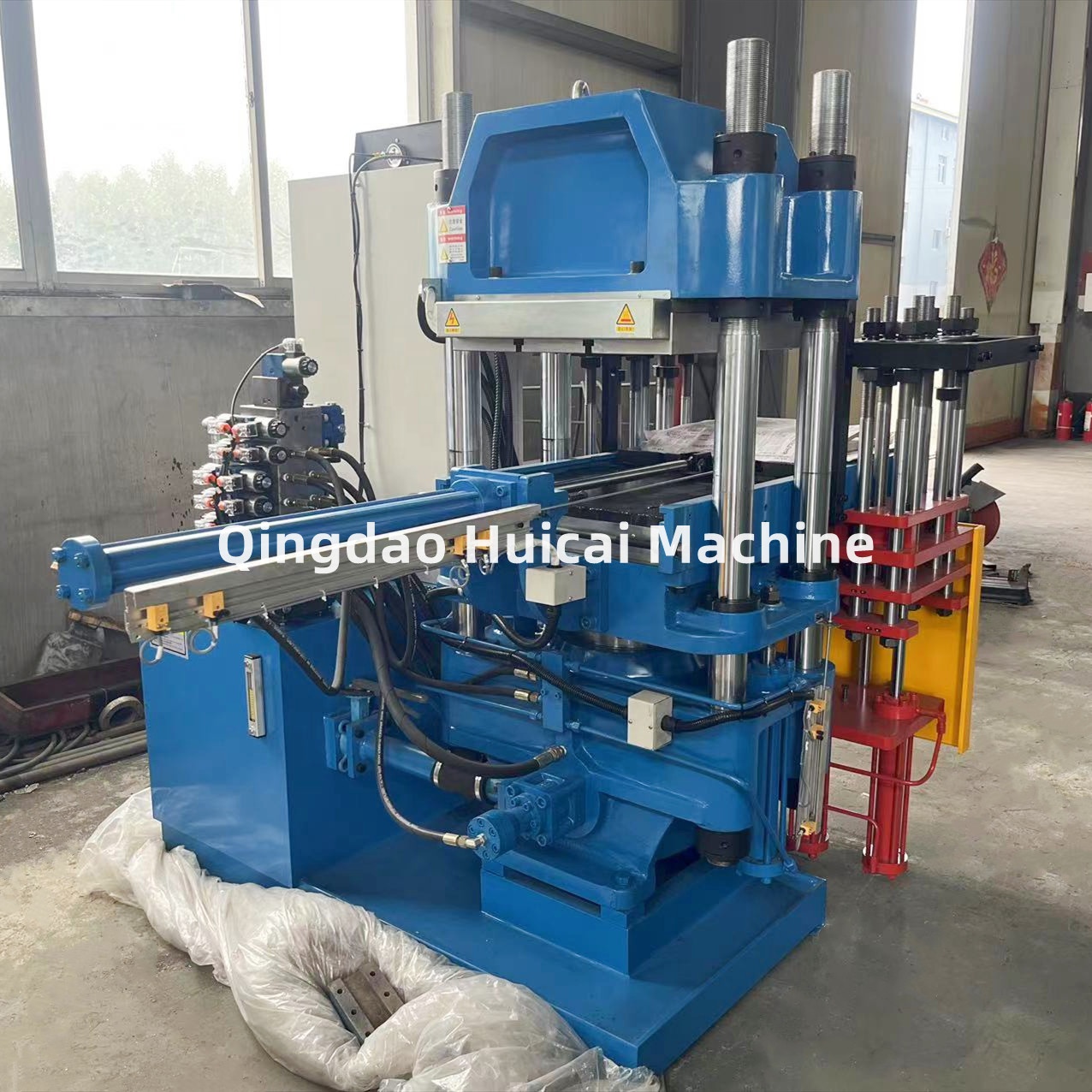 1 Working Layer Steam Calefaction Column Type Rubber Vulcanizing Press for Industrial