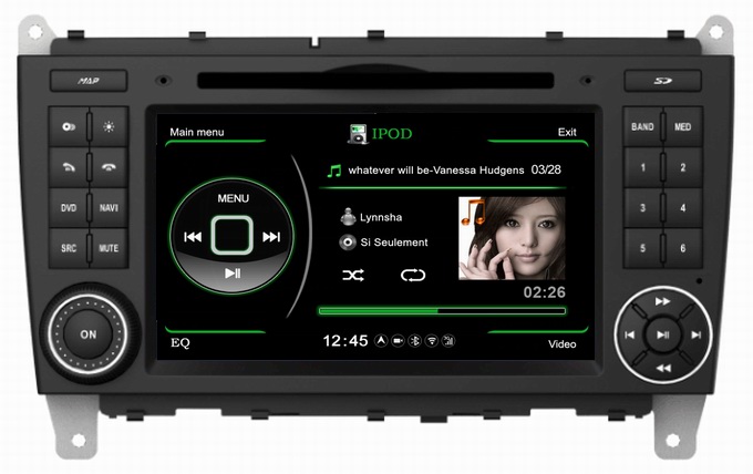 Ouchuangbo S100 platform Mercedes Benz W209 multimedia kit head unit radio support WIFI ca