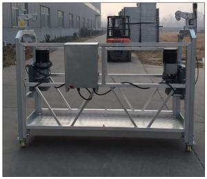 China Painting steel ZLP630 safety working facade cleaning gondola for cleaning wholesale
