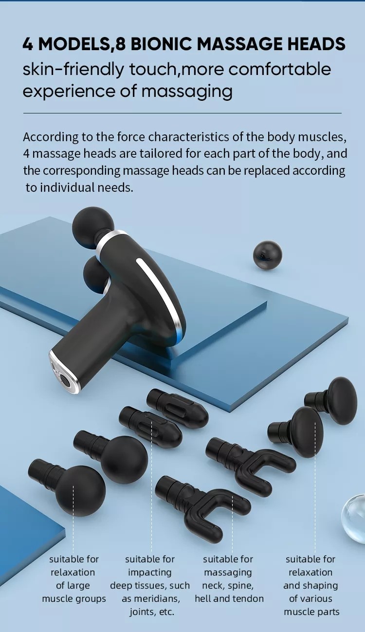 Muscle Massage Gun Deep Tissue Percussion Muscle Massager Gun for Athletes Pain Relief Therapy and Relaxation