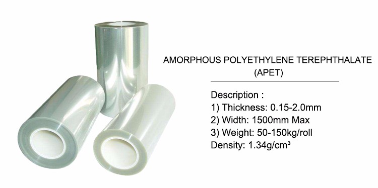 White Anti-Static Transparent Pet Film packaging thermoforming sheet