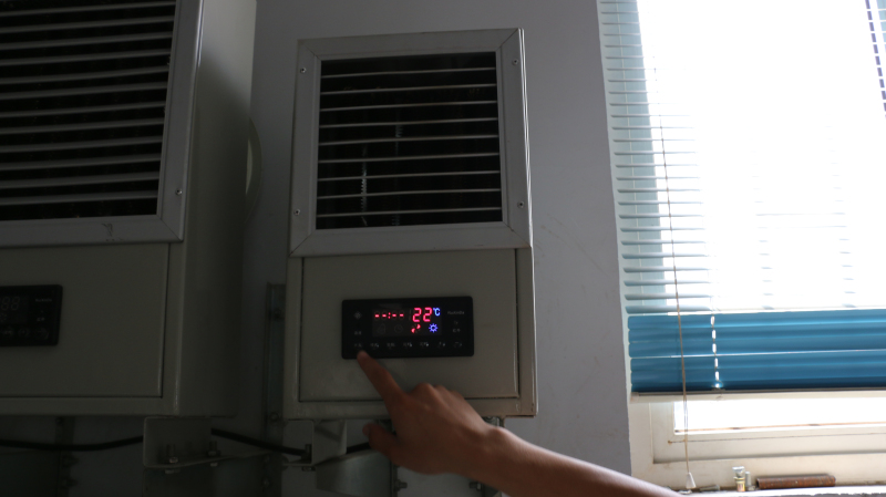 Commercial Warm Air Heaters Low Noise Low Energy Consuming ISO CE Certification